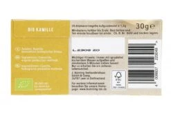 Bünting Tee Bio Kamille 8 Bünting Tee Bio Kamille -Mytime 1101010135 4008837223049 03