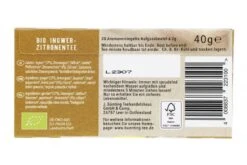 Bünting Tee Bio Ingwer-Zitrone 8 Bünting Tee Bio Ingwer-Zitrone -Mytime 1101010599 4008837223100 03