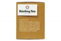 Bünting Tee Bio Ingwer-Zitrone 9 Bünting Tee Bio Ingwer-Zitrone -Mytime 1101010599 4008837223100 04