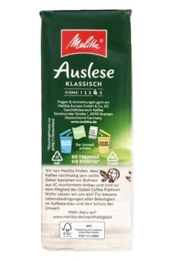 Melitta Auslese Kaffee Klassisch 9 Melitta Auslese Kaffee Klassisch -Mytime 4502090010 2043940004170 04