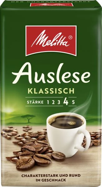 Melitta Auslese Kaffee Klassisch 3 Melitta Auslese Kaffee Klassisch