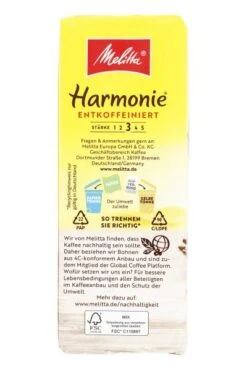 Melitta Harmonie Kaffee Entkoffeiniert -Mytime 4502090012 4002720000496 04