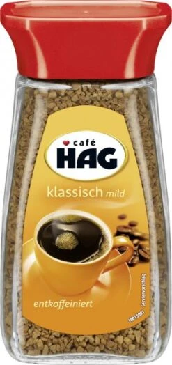 Café Hag Löslicher Kaffee Klassisch Mild Entkoffeiniert