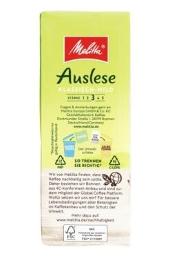 Melitta Auslese Kaffee Klassisch Mild -Mytime 4502090016 4002720002117 04