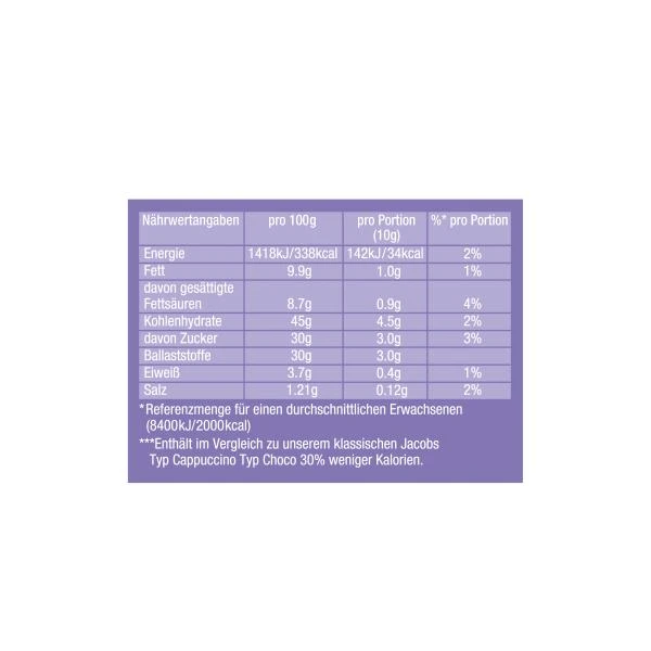 Jacobs Cappuccino Choco So Leicht, Kaffeespezialitäten, Nachfüllbeutel 6 Jacobs Cappuccino Choco So Leicht, Kaffeespezialitäten, Nachfüllbeutel – Bild 4
