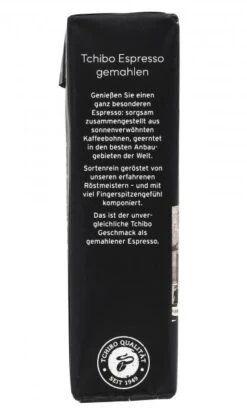 Tchibo Espresso Sizilianer Art - 250g Gemahlen 9 Tchibo Espresso Sizilianer Art - 250g Gemahlen -Mytime 4502090270 4006067945427 04