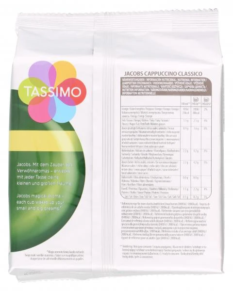 Tassimo Kapseln Jacobs Cappuccino Classico, 8 Kaffeekapseln 4 Tassimo Kapseln Jacobs Cappuccino Classico, 8 Kaffeekapseln – Bild 2