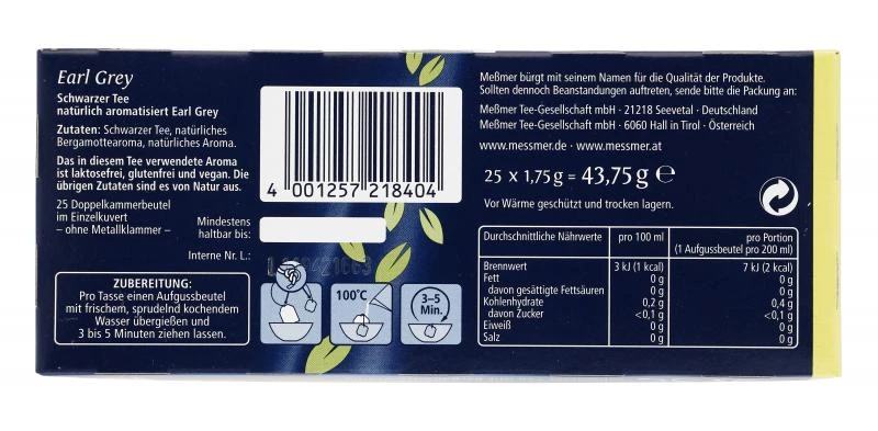 Meßmer Earl Grey 6 Meßmer Earl Grey – Bild 4