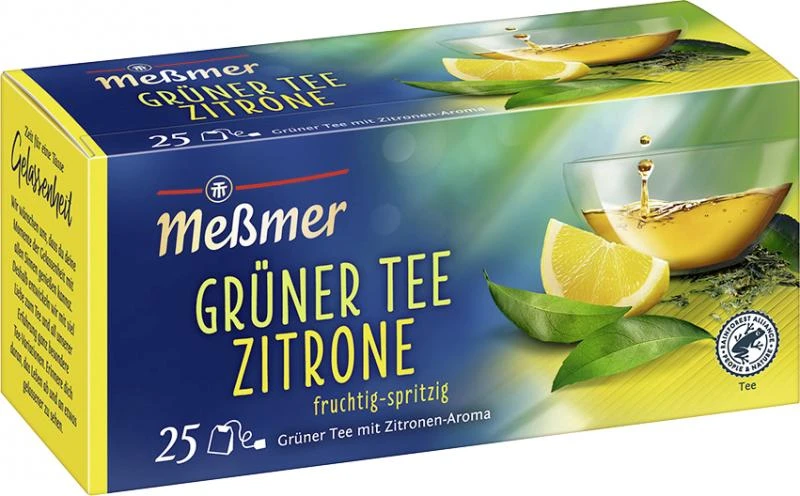Meßmer Grüner Tee Zitrone 3 Meßmer Grüner Tee Zitrone