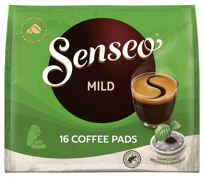 Senseo Pads Mild, 16 Kaffeepads 3 Senseo Pads Mild, 16 Kaffeepads