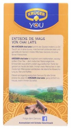 Krüger Chai Latte Sweet India Typ Schoko 8 Krüger Chai Latte Sweet India Typ Schoko -Mytime 4502090537 4052700083421 03.jpg