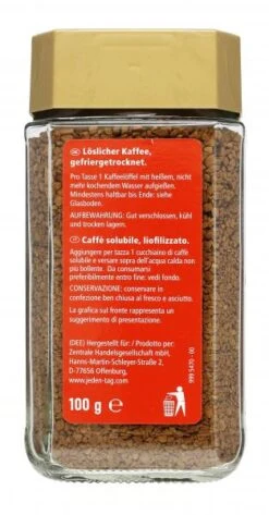Jeden Tag Gold Löslicher Bohnenkaffee 7 Jeden Tag Gold Löslicher Bohnenkaffee -Mytime 4502090544 4306188395812 03