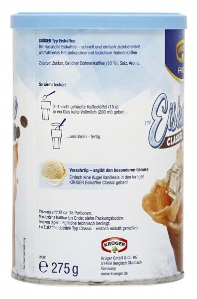 Krüger Typ Eiskaffee Classic 4 Krüger Typ Eiskaffee Classic – Bild 2