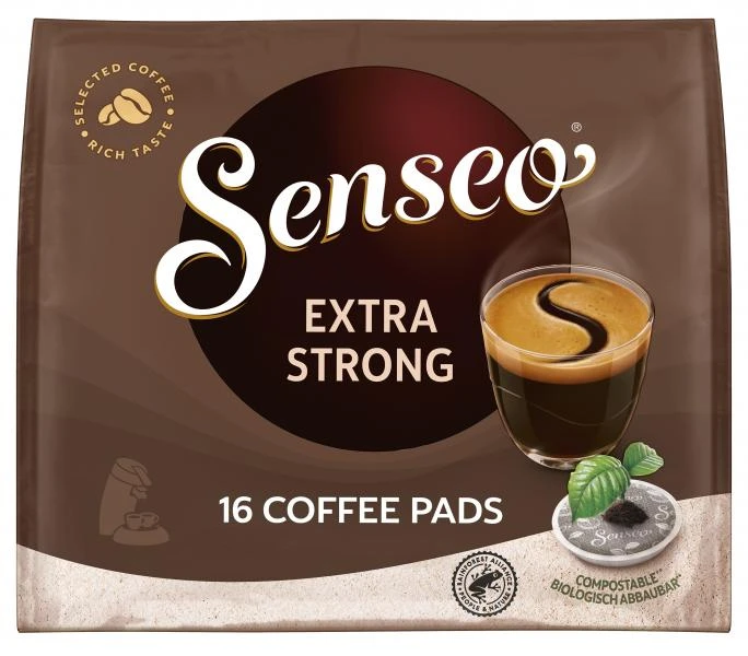 Senseo Pads Extra Strong, 16 Kaffeepads 3 Senseo Pads Extra Strong, 16 Kaffeepads