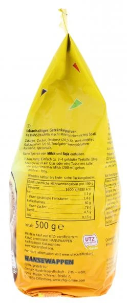 Hanse Wappen Schokodrink 4 Hanse Wappen Schokodrink – Bild 2