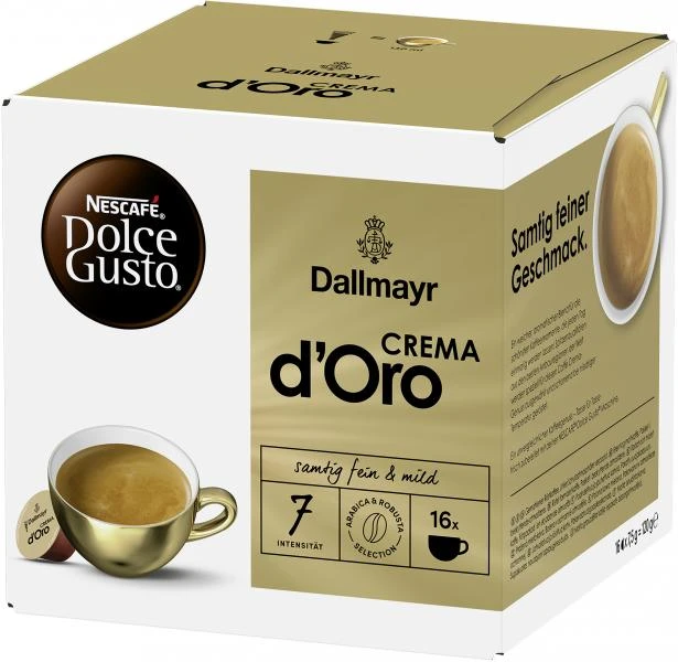 Nescafé Dolce Gusto Dallmayr Crema D'Oro 3 Nescafé Dolce Gusto Dallmayr Crema D'Oro