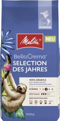 Melitta Bella Crema Selection Des Jahres Ganze Bohnen