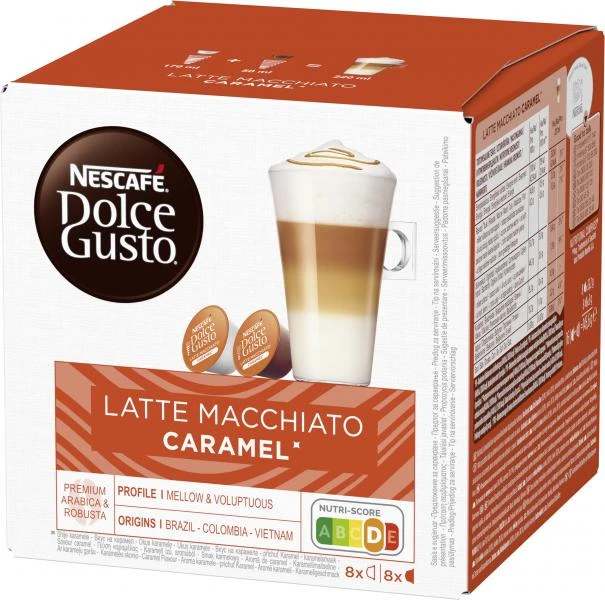 Nescafé Dolce Gusto Latte Macchiato Caramel 3 Nescafé Dolce Gusto Latte Macchiato Caramel