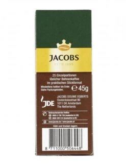 Jacobs Löslicher Kaffee Typ Espresso, 25 Instant Kaffee Sticks -Mytime 4502090791 8711000506448 04