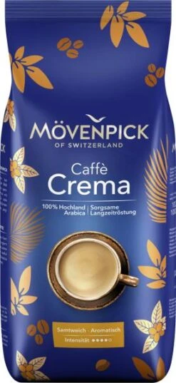 Mövenpick Caffè Crema 100% Arabica Ganze Bohnen