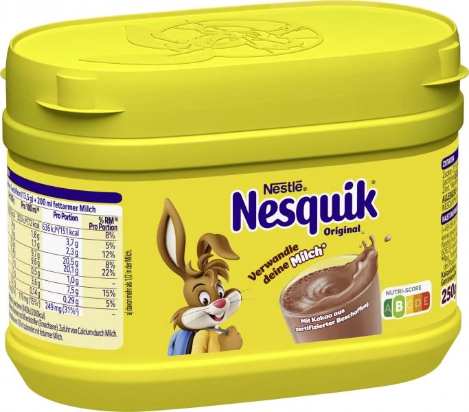 Nestlé® Nestlé Nesquik Kakaohaltiges Getränkepulver 2 Nestlé® Nestlé Nesquik Kakaohaltiges Getränkepulver