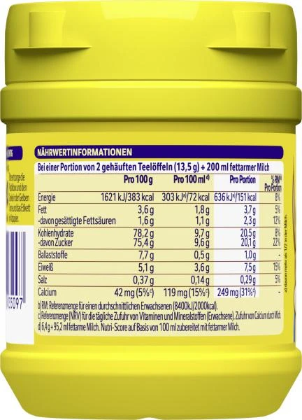 Nestlé® Nestlé Nesquik Kakaohaltiges Getränkepulver 3 Nestlé® Nestlé Nesquik Kakaohaltiges Getränkepulver – Bild 2