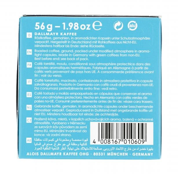 Dallmayr Capsa Lungo Azzurro 6 Dallmayr Capsa Lungo Azzurro – Bild 4