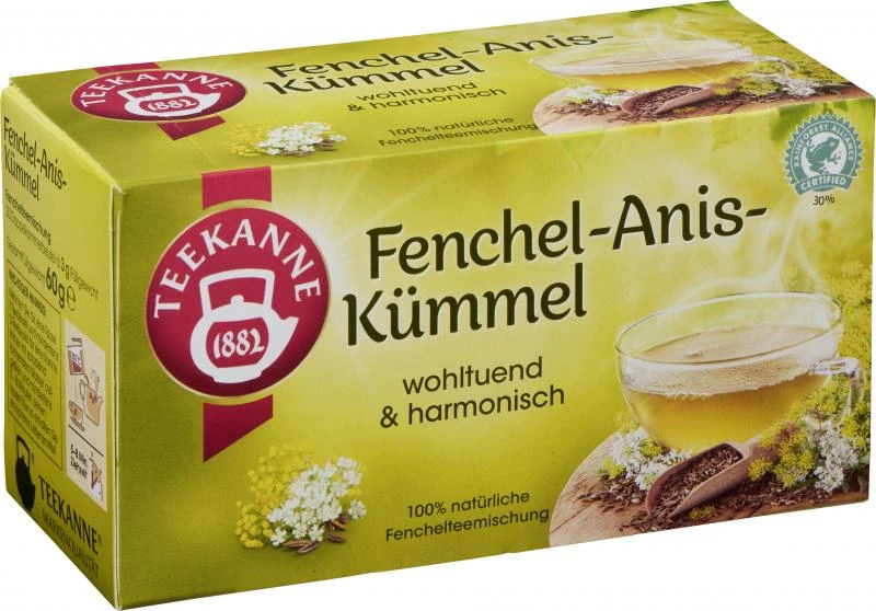 Teekanne Fenchel-Anis-Kümmel 3 Teekanne Fenchel-Anis-Kümmel