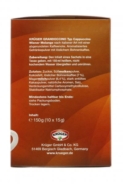Krüger Grandoccino Wiener Melange 4 Krüger Grandoccino Wiener Melange – Bild 2