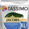 Tassimo Kapseln Jacobs Caffè Crema Mild XL Becher, 16 Kapseln