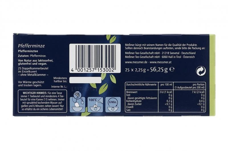 Meßmer Pfefferminze 6 Meßmer Pfefferminze – Bild 4