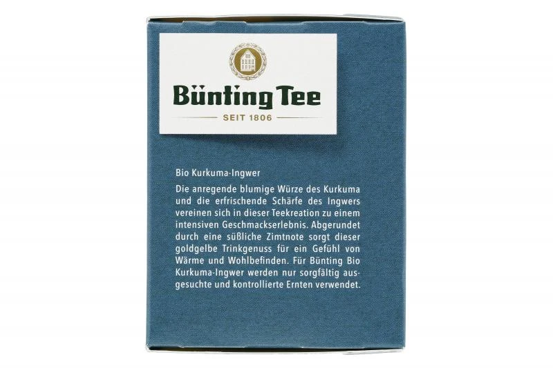 Bünting Tee Bio Kurkuma-Ingwer 6 Bünting Tee Bio Kurkuma-Ingwer – Bild 4
