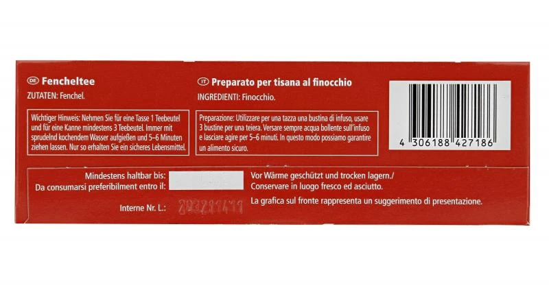 Jeden Tag Tee Fenchel 5 Jeden Tag Tee Fenchel – Bild 3