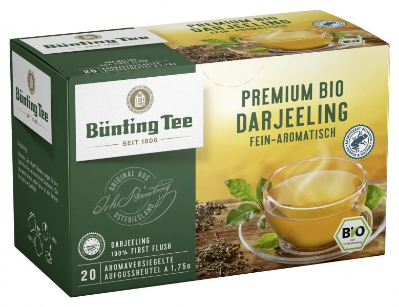 Bünting Tee Premium Bio Darjeeling 3 Bünting Tee Premium Bio Darjeeling