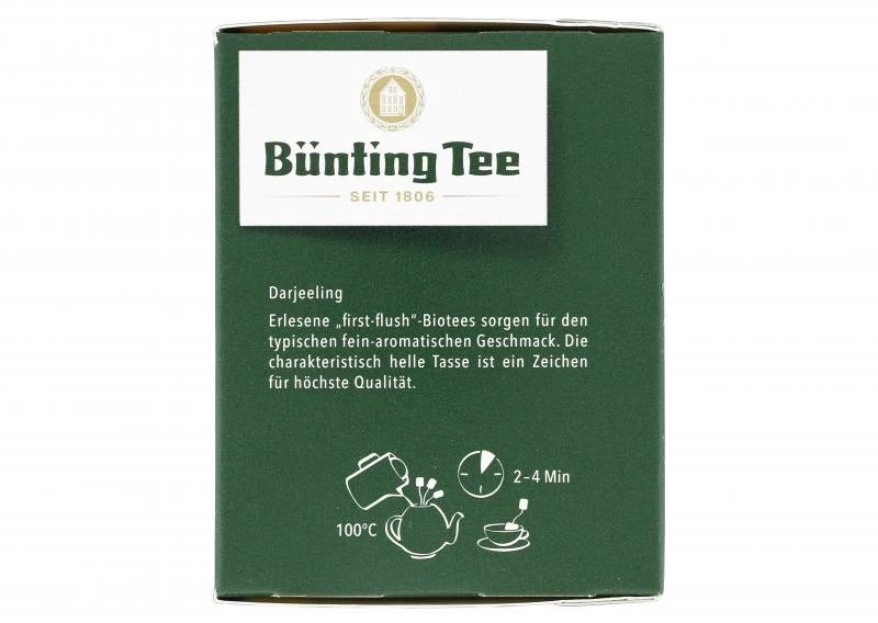 Bünting Tee Premium Bio Darjeeling 5 Bünting Tee Premium Bio Darjeeling – Bild 3