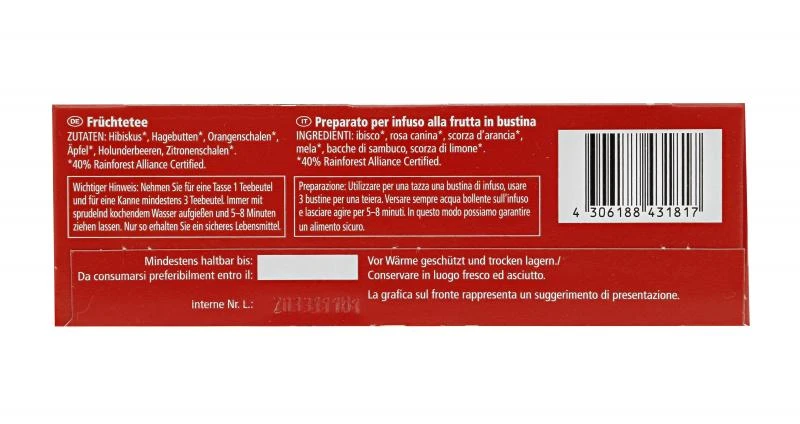 Jeden Tag Tee Früchte 6 Jeden Tag Tee Früchte – Bild 4