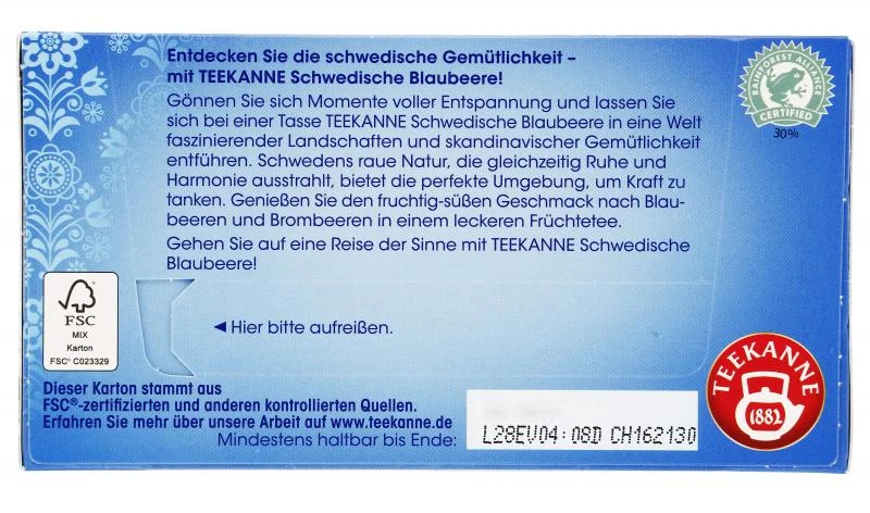 Teekanne Schwedische Blaubeere 4 Teekanne Schwedische Blaubeere – Bild 2