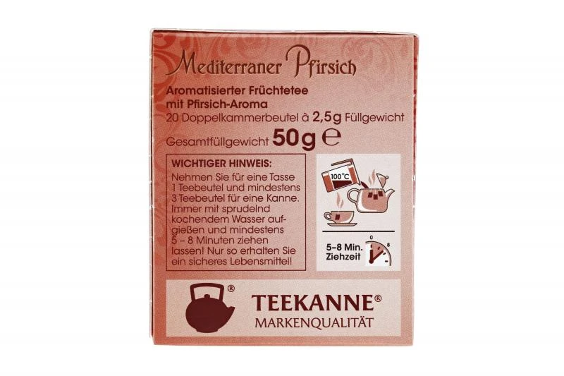 Teekanne Mediterraner Pfirsich 5 Teekanne Mediterraner Pfirsich – Bild 3