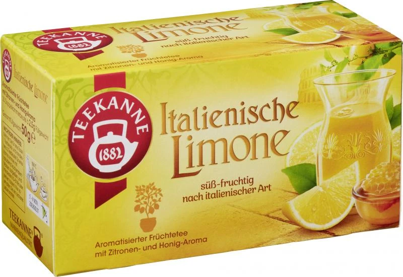 Teekanne Italienische Limone 3 Teekanne Italienische Limone