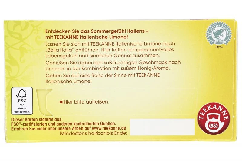 Teekanne Italienische Limone 4 Teekanne Italienische Limone – Bild 2