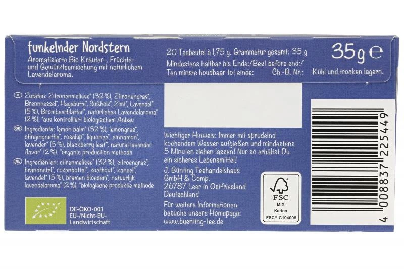 Bünting Tee Funkelnder Nordstern 6 Bünting Tee Funkelnder Nordstern – Bild 4