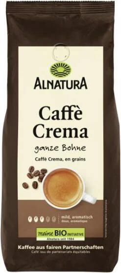 Alnatura Caffè Crema Mild Ganze Bohne