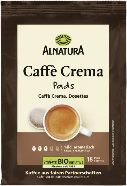 Alnatura Caffè Crema Pads 3 Alnatura Caffè Crema Pads