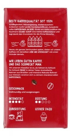 Eduscho Filterkaffee Nr. 1 Klassisch Gemahlen 8 Eduscho Filterkaffee Nr. 1 Klassisch Gemahlen -Mytime 4502091973 4061445227007 03