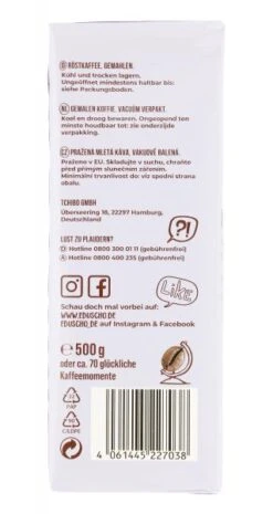 Eduscho Filterkaffee Mild Gemahlen -Mytime 4502091974 4061445227038 04