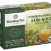 Bünting Tee Premium Bio Grüner Tee Nana-Minze