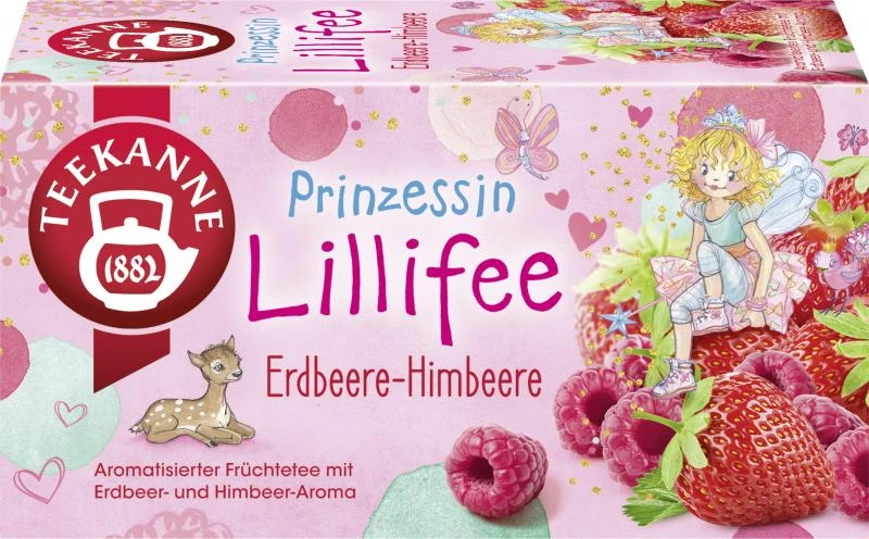 Teekanne Prinzessin Lillifee Erdbeere-Himbeer 3 Teekanne Prinzessin Lillifee Erdbeere-Himbeer