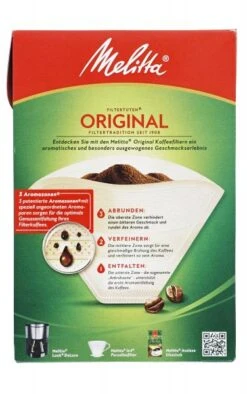 Melitta Filtertüten Naturbraun 1x4 - 80 Stück -Mytime 4510060460 4006508206810 03