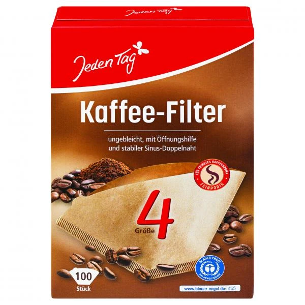 Jeden Tag Kaffeefilter Größe 4 3 Jeden Tag Kaffeefilter Größe 4