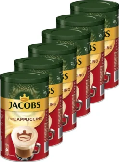 JACOBS Typ Cappuccino 6 X 400 G Dosen Feine Cremigkeit - Viel Schaum -Mytime 78531c8a7c62981108f61278ee6b4e92